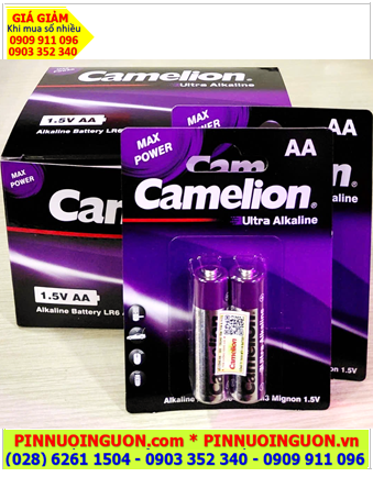 COMBO 01hộp (12vỉ=24viên) Pin AA 1.5v Camelion LR6-AM3 Ultra Alkaline, Giá chỉ 264.000 /Hộp
